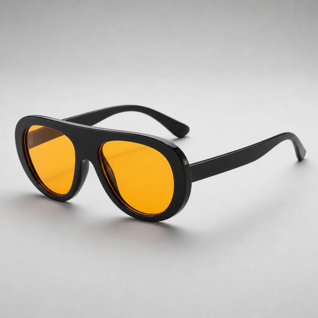 Women's Gijon Sunglasses in Midnight Orange