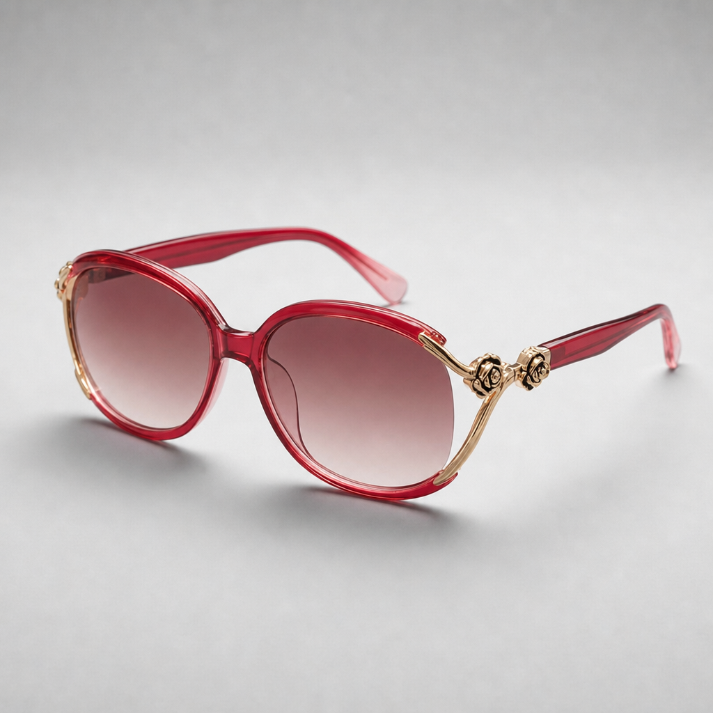 Women's Hondarribia Sunglasses in Red