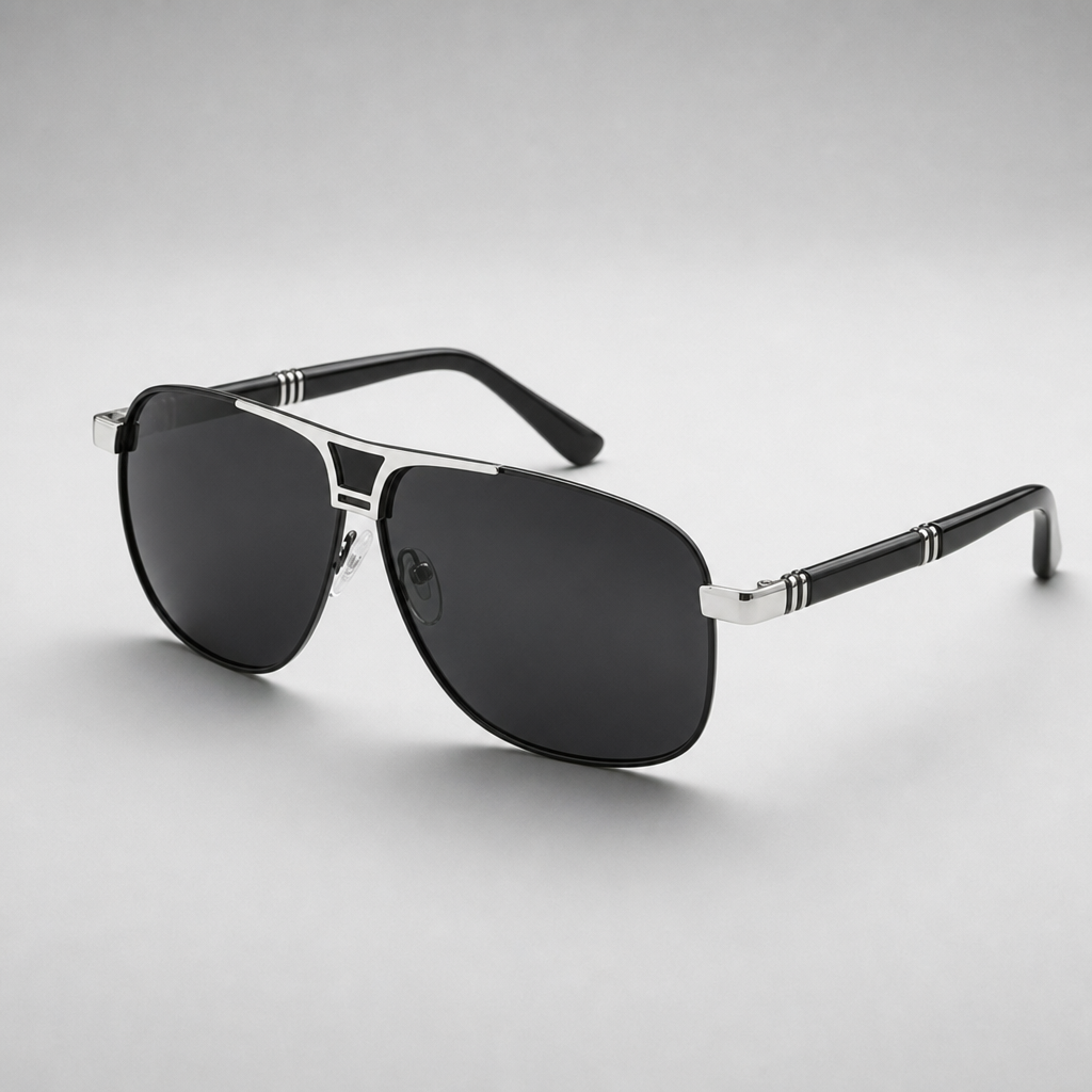 Men's Alicante Sunglasses in Silver