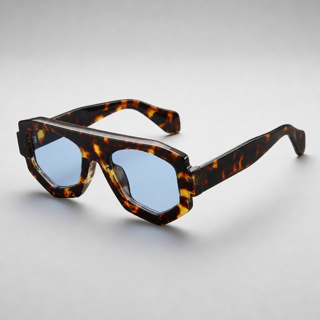 Women's Paros Sunglasses in Tortoise Blue