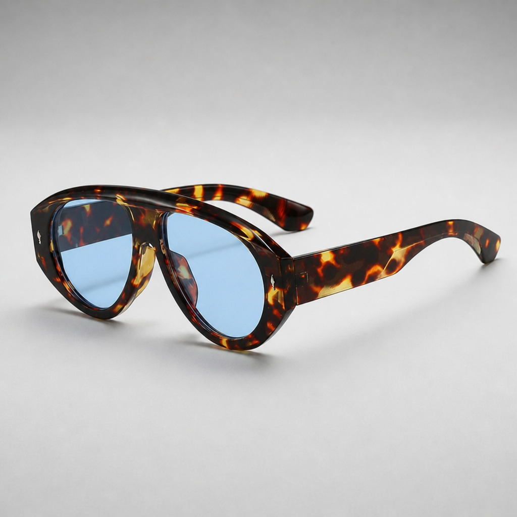 Women's Baeza Sunglasses in Tortoise Blue