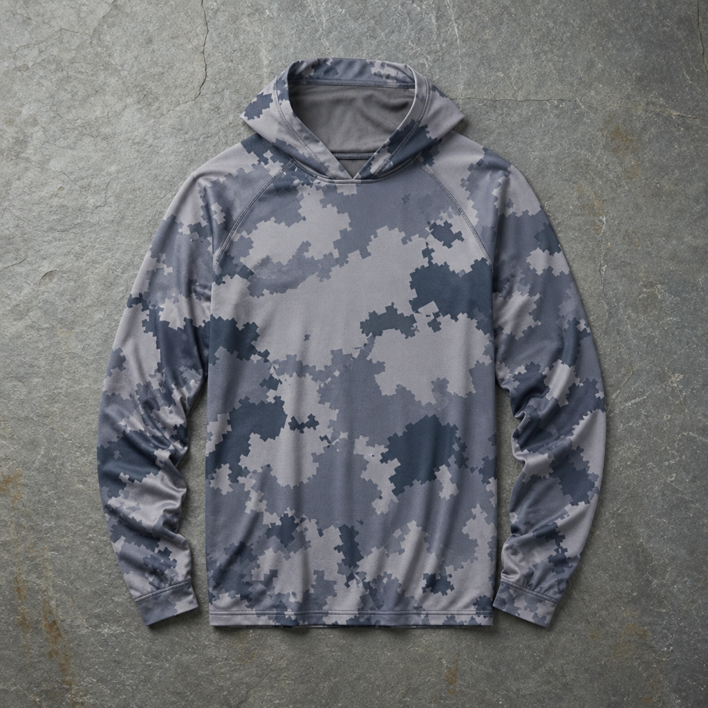 Nazare Digital Camo Hoodie in Urban