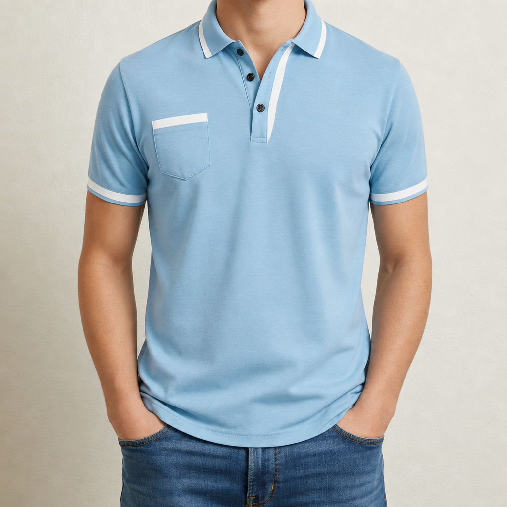 Gianluca Polo Shirt in Blue
