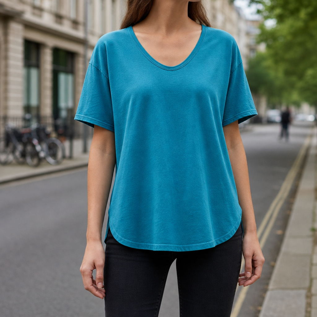 Antibes Loose Fit T-Shirt in Blue