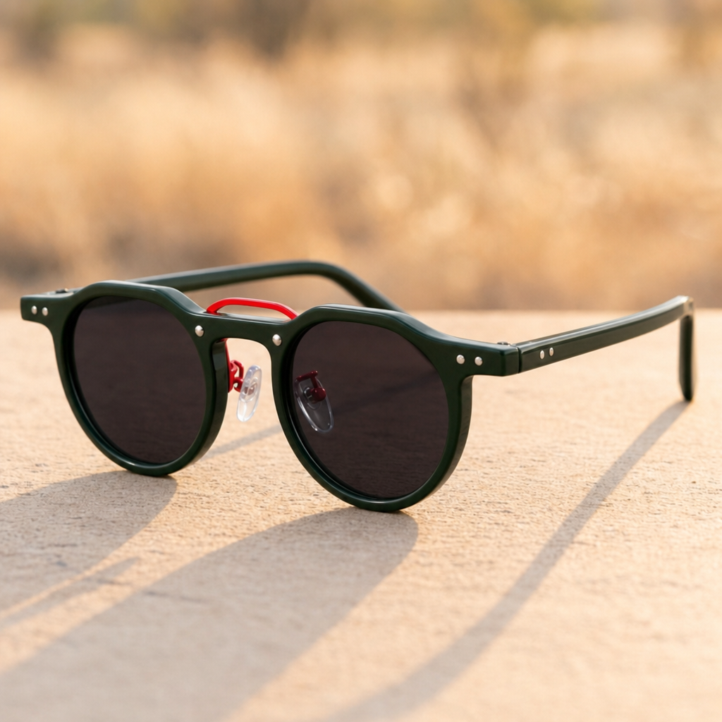 Women's Anzio Sunglasses in Dark Geen