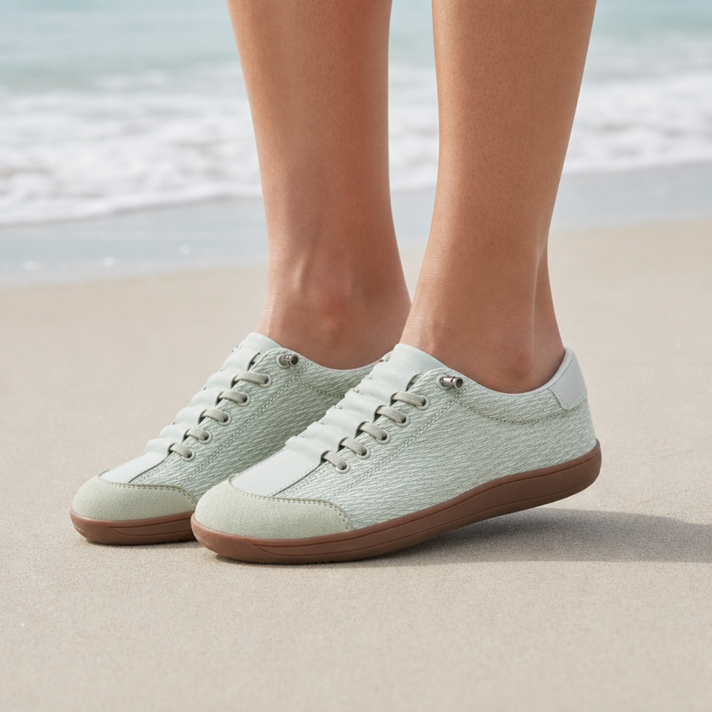 Mojacar Ombre Barefoot Sneakers in Green