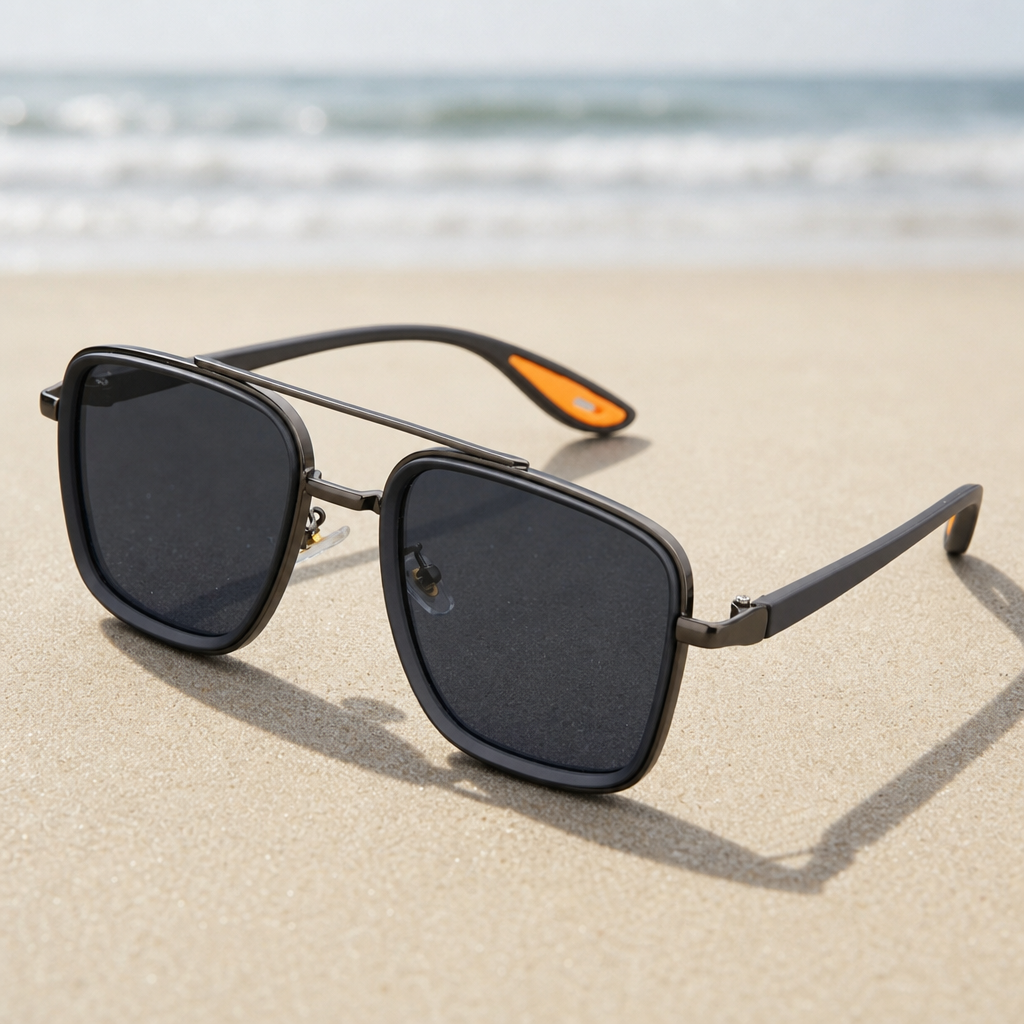 Women's Lacoste Sunglasses in Gunmetal & Gray