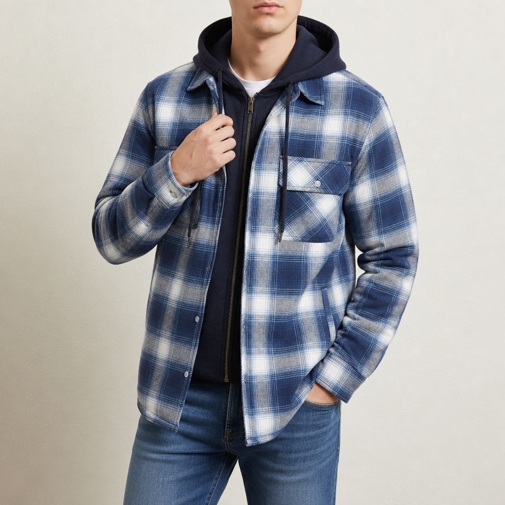 Wandsworth Bomber Jacket in Sky Blue