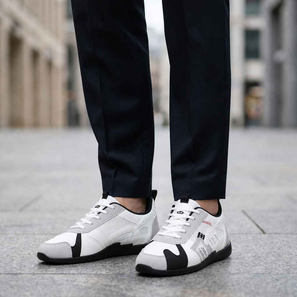 Lesvos Utility Trail Sneakers in White