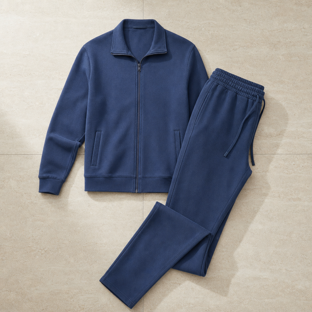 Peter Two Piece Set in Blue