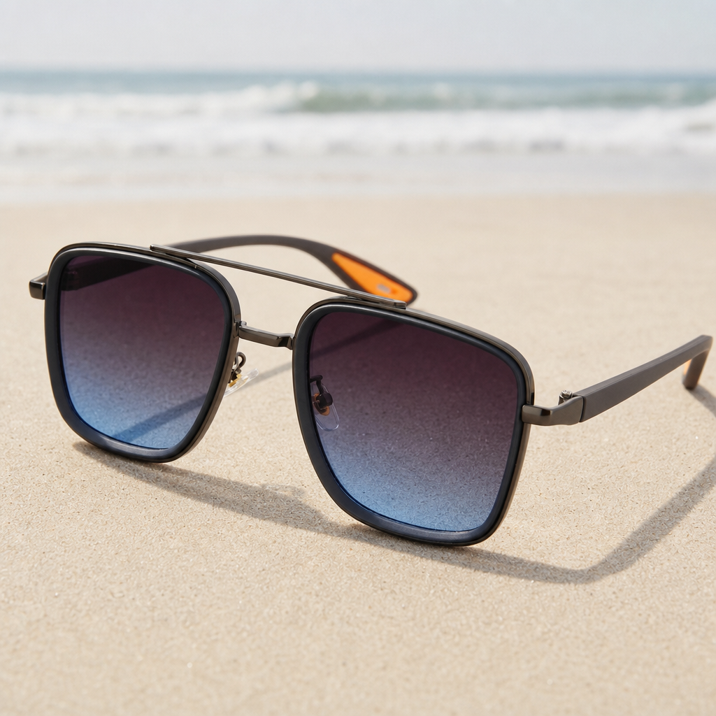 Women's Lacoste Sunglasses in Gunmetal & Gradient