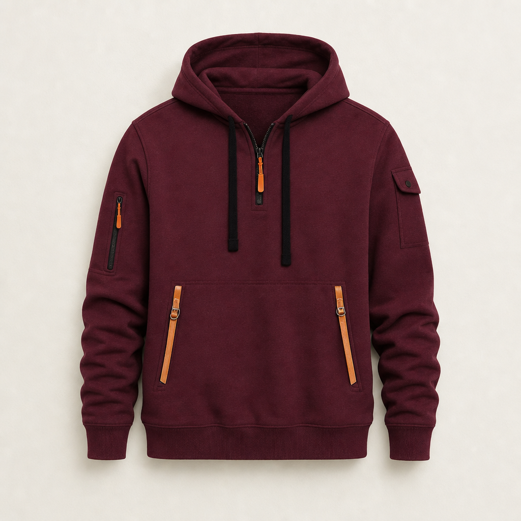 Iravello All-Season Utility Jacket in Red