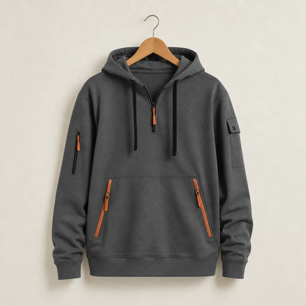 Iravello All-Season Utility Jacket in Dark Gray