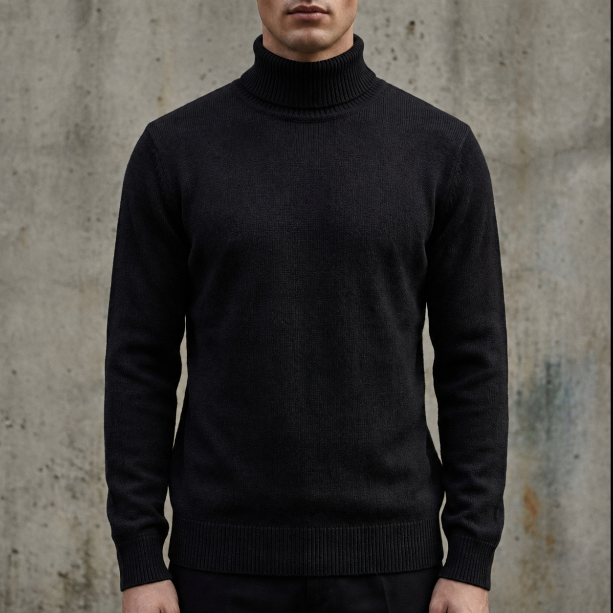 Old Money Turtleneck Sweater